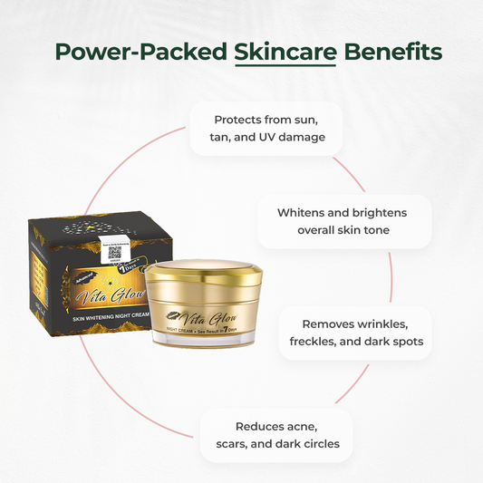 Advanced Vita Glow Skin Whitening Night Cream
