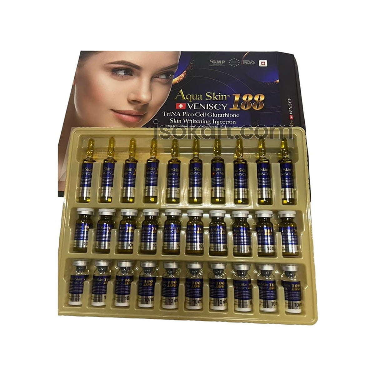 Aqua Skin Veniscy 188 Glutathione Injection