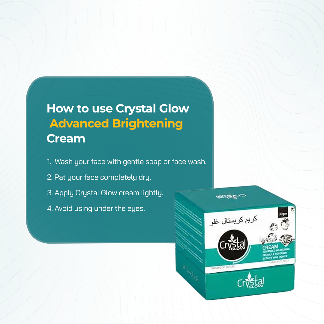 Crystal Glow Advanced Brightening Cream 30gm