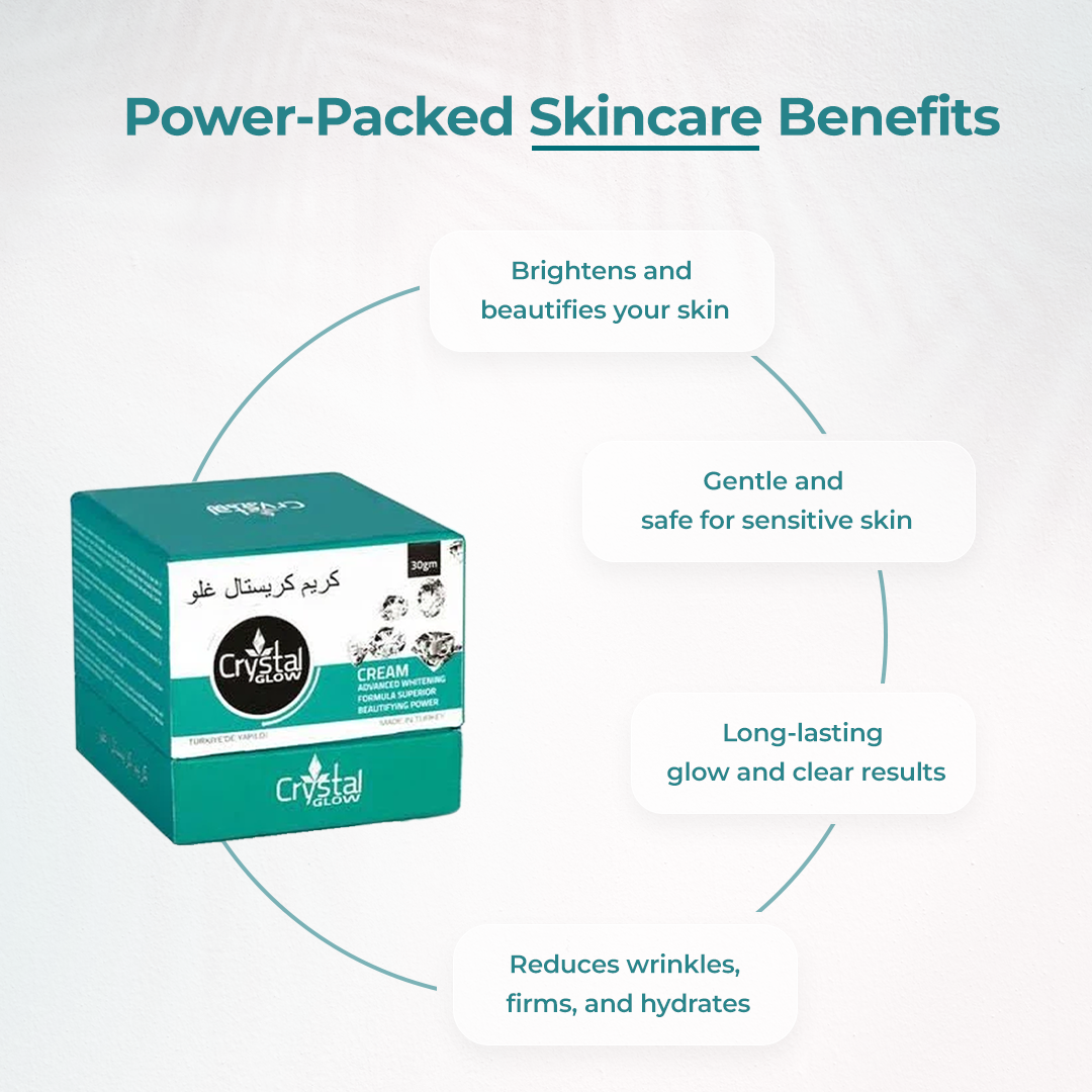 Crystal Glow Advanced Brightening Cream 30gm
