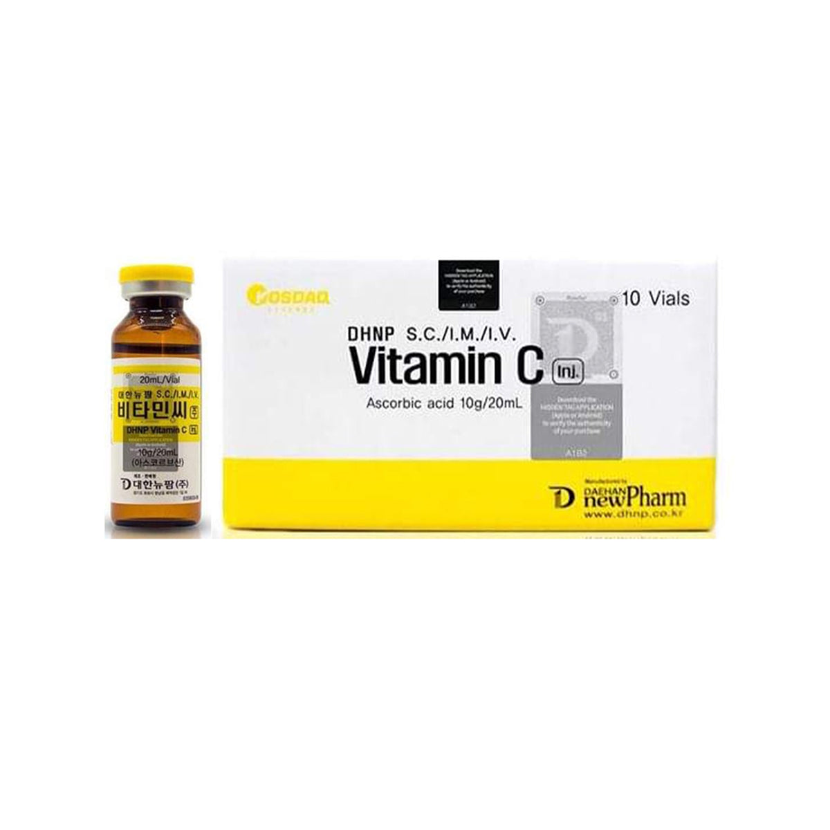 DHNP Vitamin C Injection 10,000mg 10 Ampoules