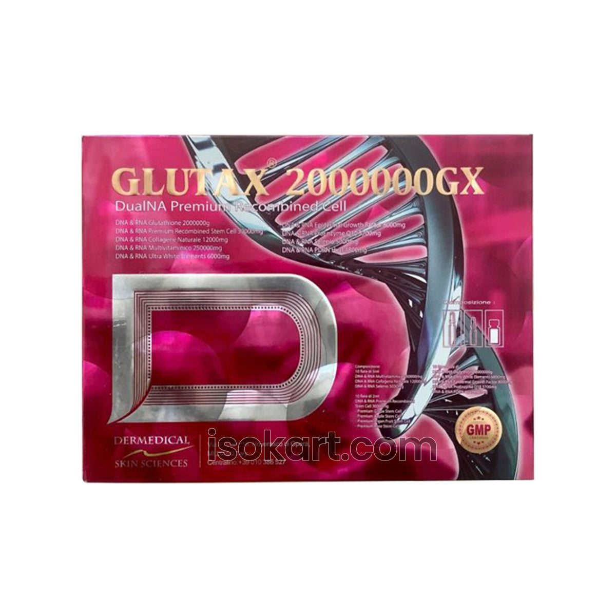 Glutax 2000000gx Dualna premium recombined Cell