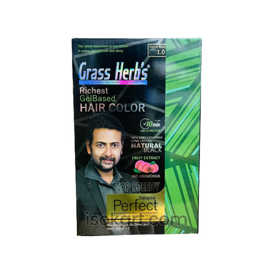 Grass Herbs FRUIT VINEGAR COLOR , NATURAL BLACK