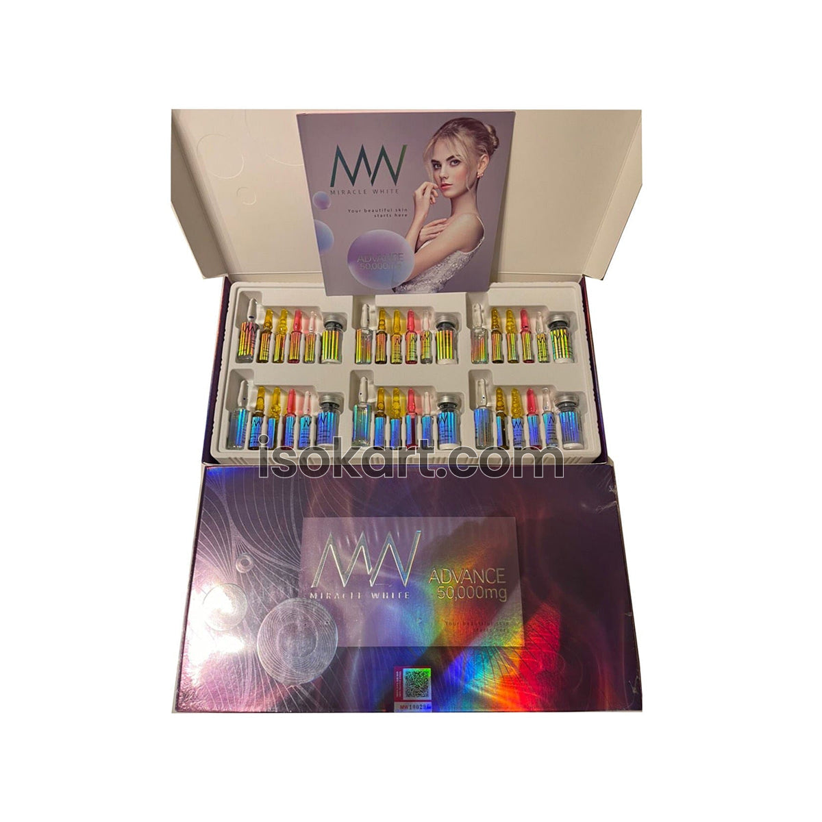 Miracle White Advance 50,000mg Glutathione Injection