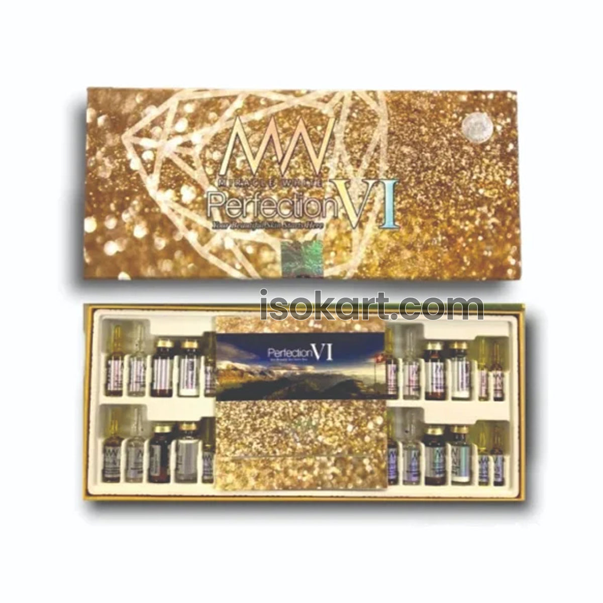 Miracle White Gold Perfection VI Glutathione 60000mg