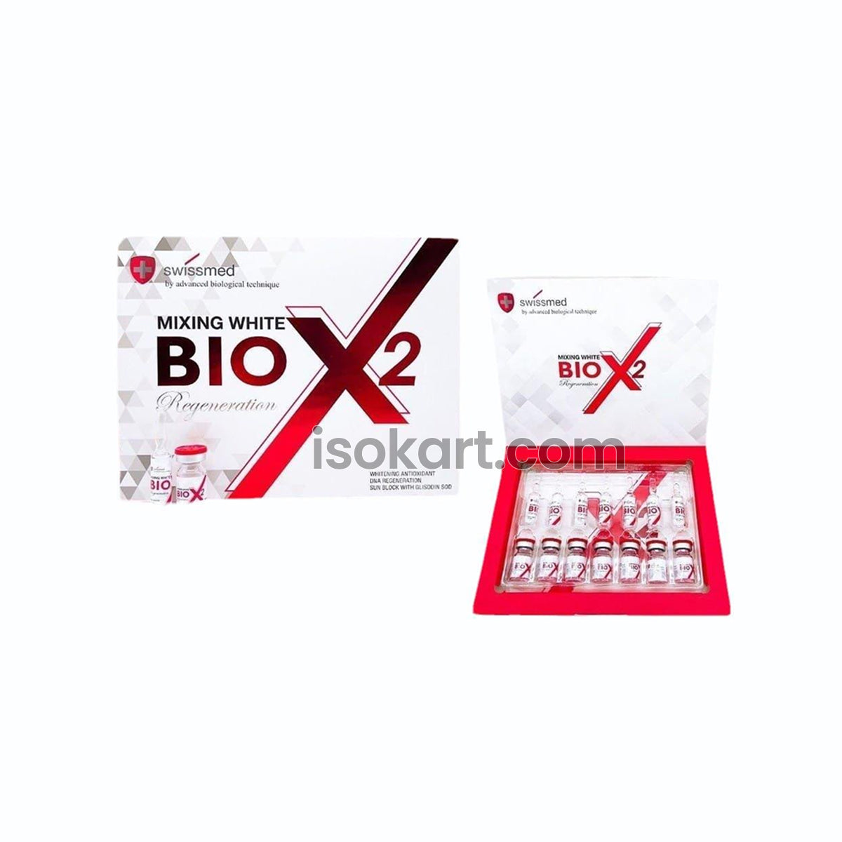 Mixing White Bio X2 Regeneration Glutathione Injection