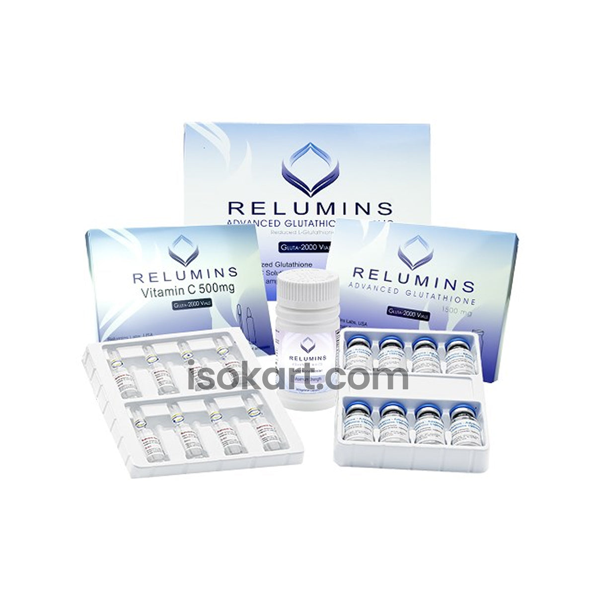 Relumins 2000mg Glutathione Injection
