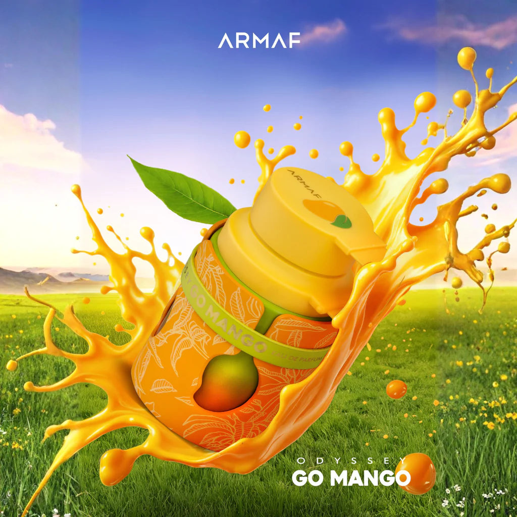 Armaf Odyssey Go Mango Eau De Parfum (EDP) 100ml - For Men & Women (Tropical Collection)