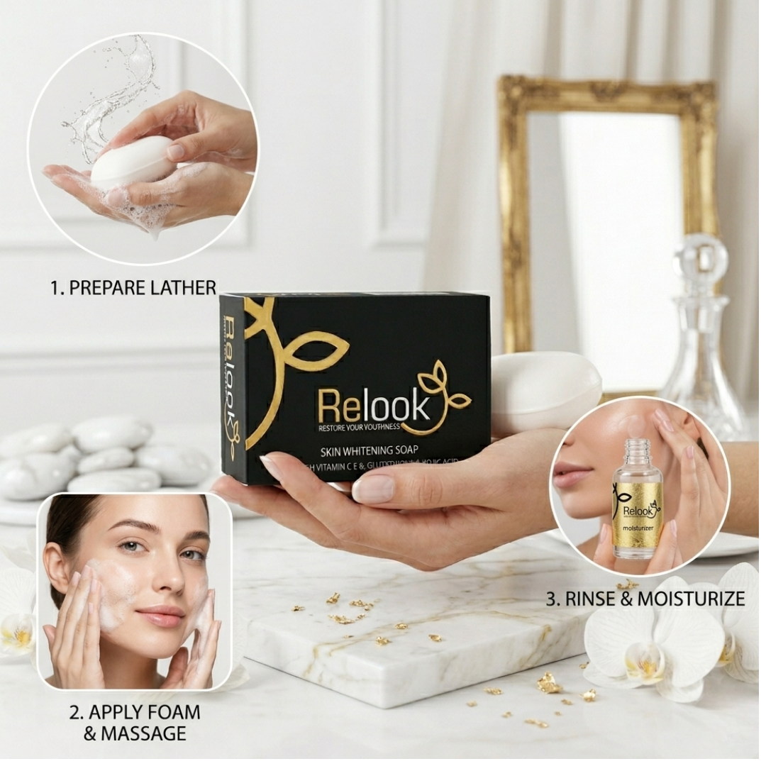 Relook Skin Whitening Soap 135gm