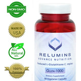 Relumins 1000mg Reduced Glutathione 60 Capsules