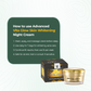 Advanced Vita Glow Skin Whitening Night Cream
