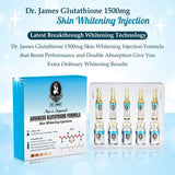 Dr James Glutathione Injection 1500mg Skin Whitening Injection Made In USA (5 SESSIONS)