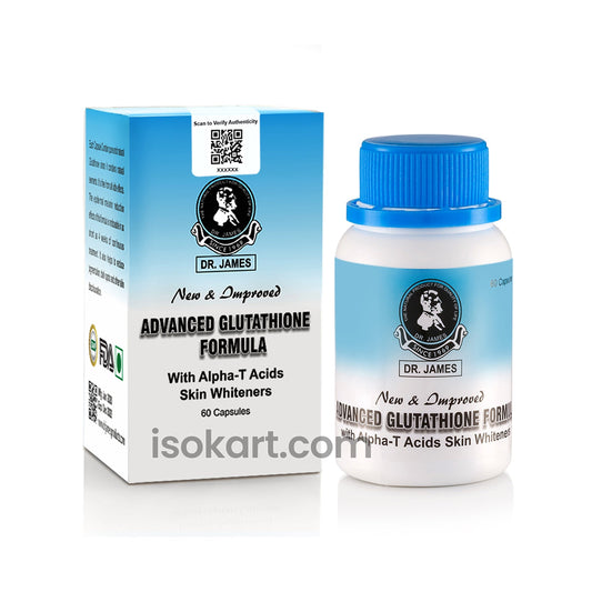 Dr James GMP Glutathione Skin Whitening Pills