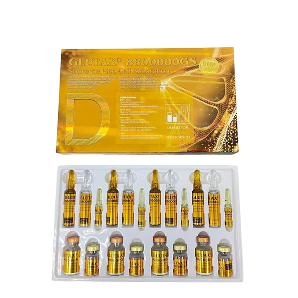 Glutax 8800000gs Glutathione Skin Whitening Injection 4 SESSIONS