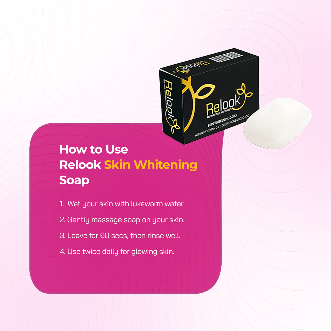 Relook Skin Whitening Soap 100gm