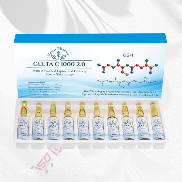 Vesco Pharma Gluta C 1000 Glutathione Skin Whitening Injection